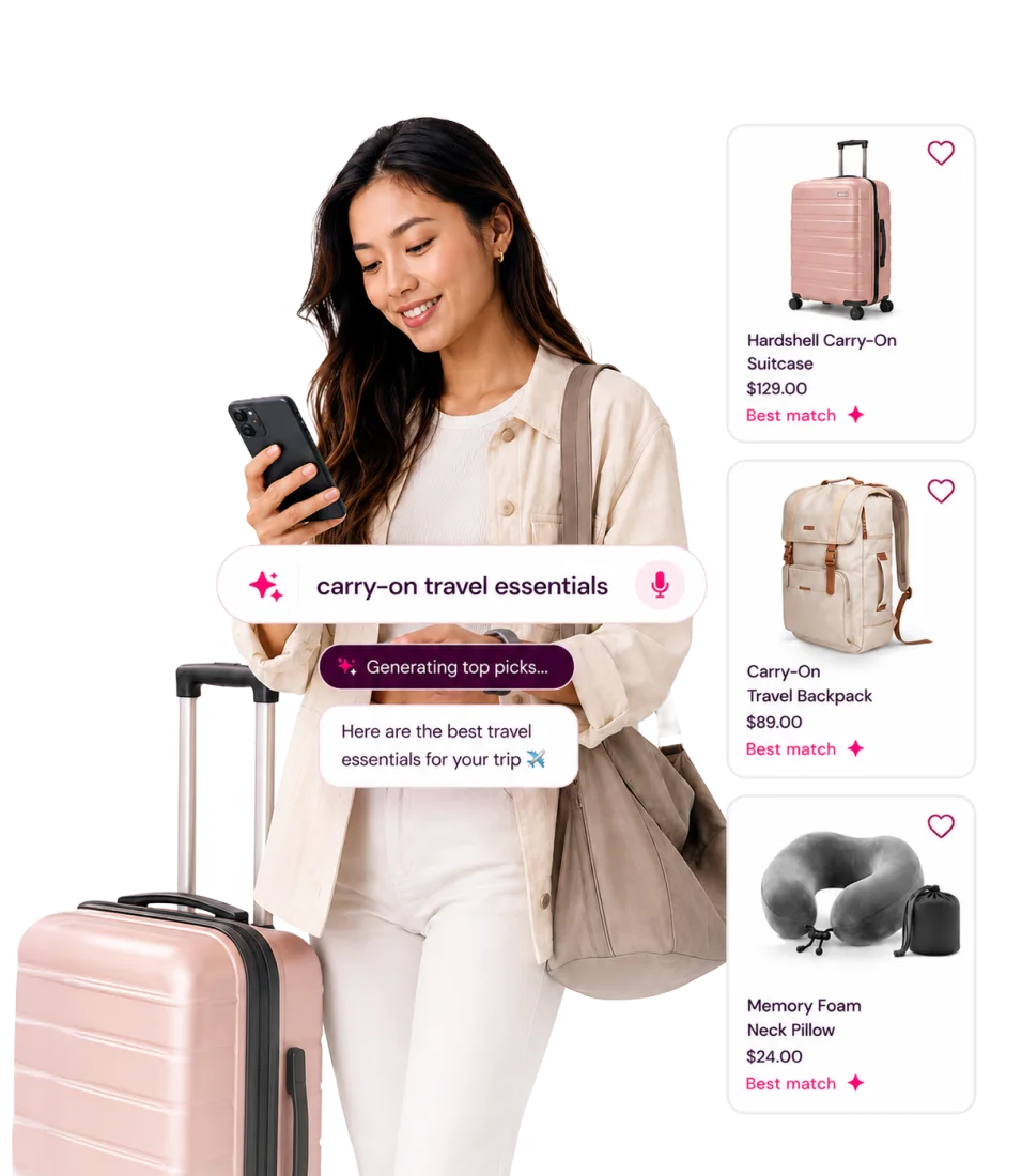 Merquly natural-language product search example 4